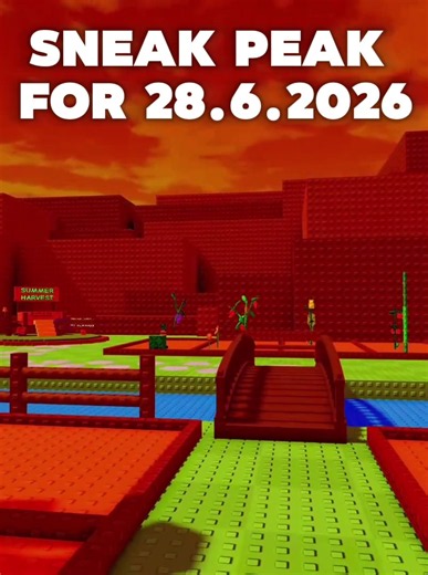 Sneak Peak for the Next Update in Grown a Garden! 28.6.2026! #growagarden2 #growagarden #2 #devnameddavid #gag2