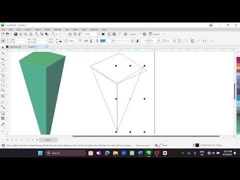 How to use basic tools in CorelDraw Beginners