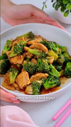 Chicken and Broccoli in under 30 minutes 😍 #easyrecipe
