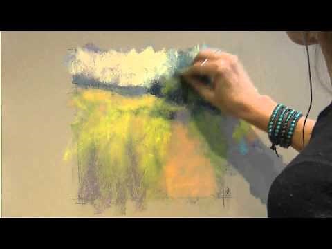 Pastel Painting - A Summer Path