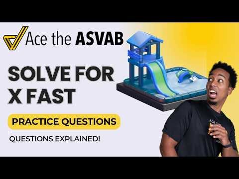 ASVAB Math Practice: Multi-Step Equations & Area Word Problems Explained Fast!