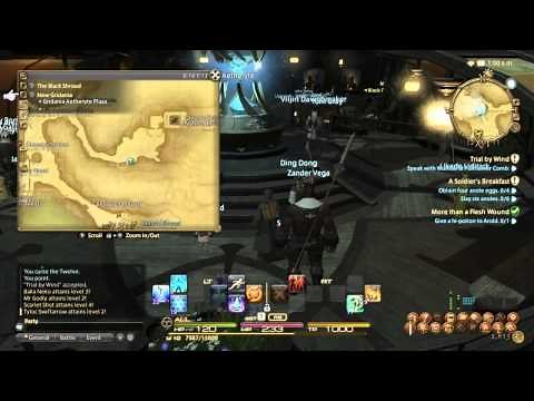 FF14 ARR: How to change classes once reaching lv 10