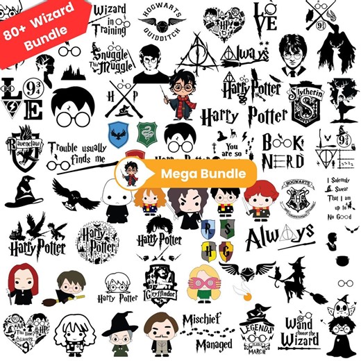 Wizard SVG Bundle, Magical Alphabet Font, Fantasy Clipart (digital Download) - Etsy