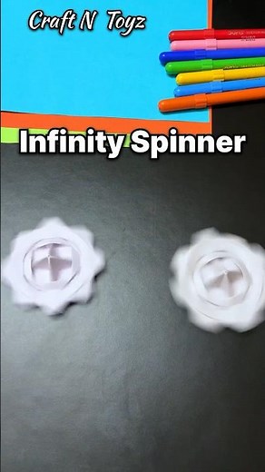 How to make easiest paper Spinner 😉