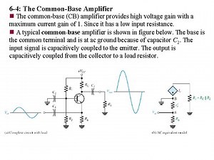 Common base amplifier with voltage divider bias