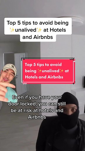 These are my Top 5 tips to stay safe when at Hotels and Airbnbs. You can find the safety door locks on my tiktokshop. Safe travels 🧳 #travelsafety #safetraveltips #travelsafe #safetravelhacks #traveltok #solotraveltips #solowomentravelers