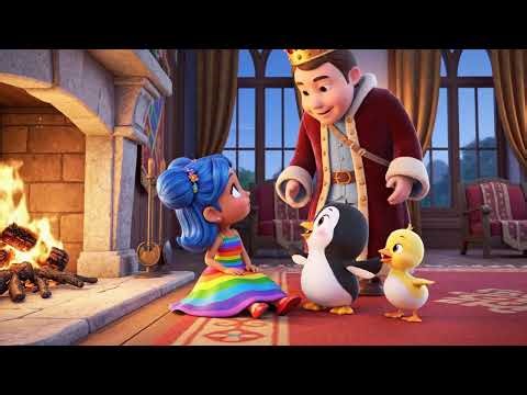 Princess Learns Knitting with Her Friends