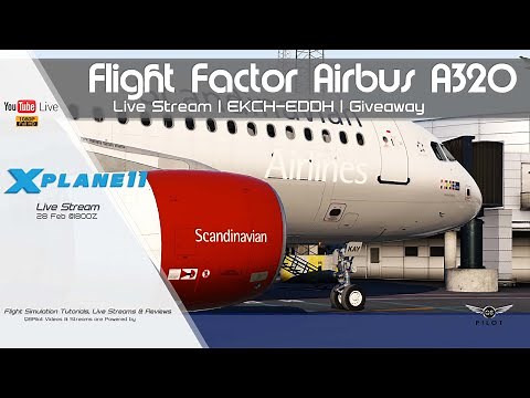 Flight Factor Airbus A320 | EKCH-EDDH | X-Plane 11