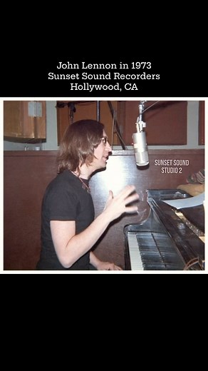 4.6K views · 51 reactions | #johnlennon #sunsetsound #recordingstudio #thebeatles #sunsetsoundrecorders | Sunset Sound Recorders | Facebook