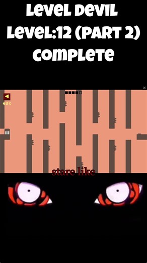 Level devil level 12 (part 2) complete #leveldevil #gamingshorts #shorts