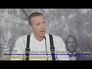 Coldplay: Everyday Life - Live in Jordan press conference