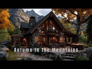 Warm & Cozy Cabin Decor Ideas | Rustic Fall Home Inspiration in the Mountains
