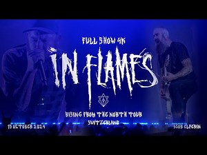 In Flames | Rising From The North Tour 2024 | FULL SHOW 4K | 15/10/2024 | Zürich