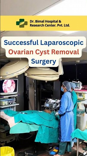 Successful Laparoscopic Ovarian Cyst Removal Surgery | Post Hysterectomy Case