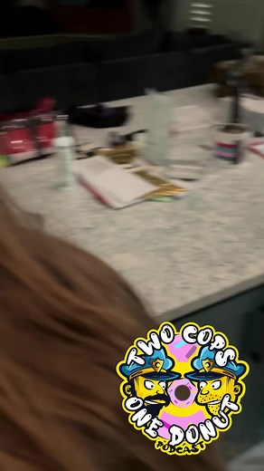 I get no respect! A Cops Morning Goes Wrong! #norespect #kids #donut #doughnuts #goodmorning #tater #police #lawenforcement #cops #reels #trending #funny #fyp #viral #donuts | Two Cops One Donut