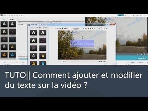 TUTO||Comment ajouter et modifier du texte sur la vidéo en 3 minutes？