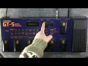 BOSS GT-5 出音チェック