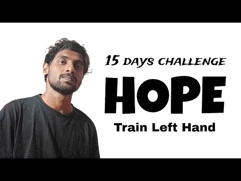 15 Days Challenge I Trained Myself to Write with My Left Hand!