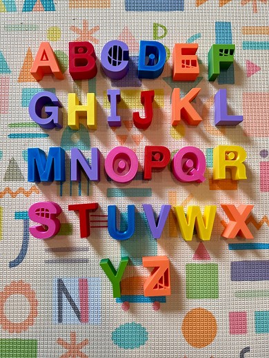Tvokids Style Letters - 3D - Etsy
