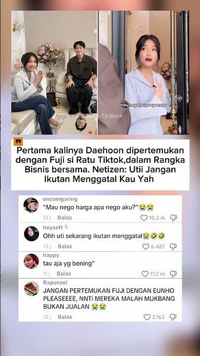 Daehoon Bertemu Fuji malah digodain #fujiian #daehoon
