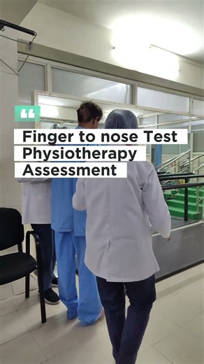 Finger to nose test | Physiotherapy Assessment