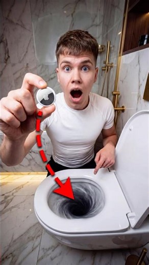 I flushed a GPS tracker down the toilet and found out where it ends up!