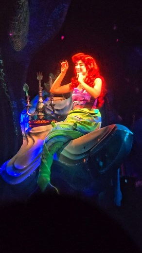 Why go visit the re-opening of The Little Mermaid Live on Stage? Check out my review. Visit Disney Parks for more info. #distok #wdw #travel #vacation #disney #review | Ashla Stargazer