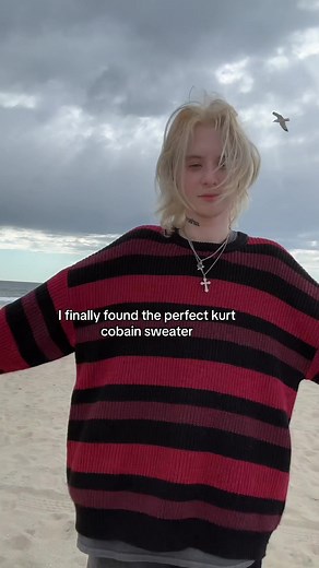 Perfect Kurt Cobain Sweater from Hot Topic