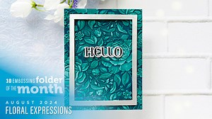 Join the 3D Embossing Folder of the Month Club and receive a new design each month, complete with inspiration. Join now 🔗https://spellbinders.shop/3EOM #neverstopmaking #spellbindersclubkits #cardmaking #papercraft #embossing | Spellbinders Paper Arts
