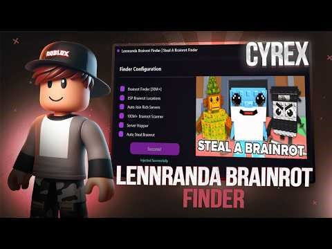 Lennranda Brainrot Finder | Steal A Brainrot Finder Script {500M/+} How To Use Lennranda Joiner 2026