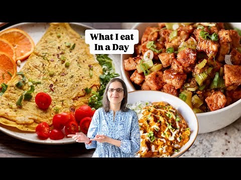 What I Eat in a Day as a Vegan Food Blogger| High Protein High fiber Vegan Recipes