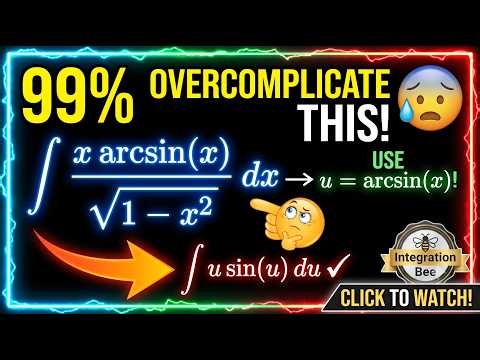 99% of Calculus Students Overcomplicate This Integral! 🤯 | Smooth Integrals