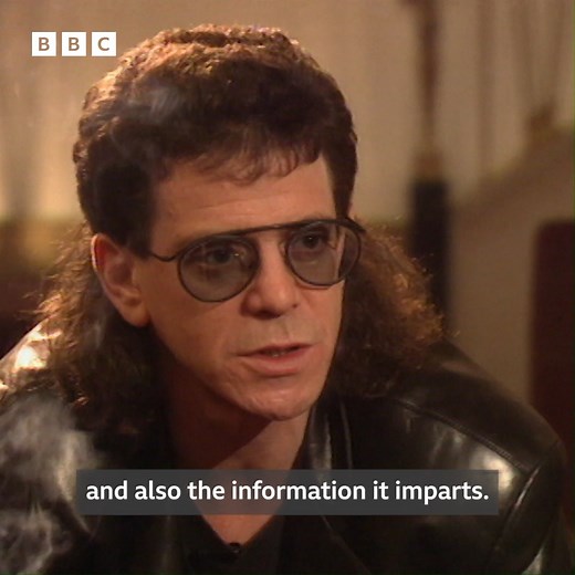 Iconic rock and roller Lou Reed was born 81 years ago today. Here he is talking to The Late Show in 1989, discussing his love of words, the romance of New York and playing in bar bands as a teen. As a bonus, it also includes a breath-taking mullet and audibly creaky leather jacket. | BBC Archive