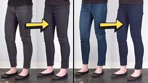 How To Dye Old Faded Jeans & Make It Look New