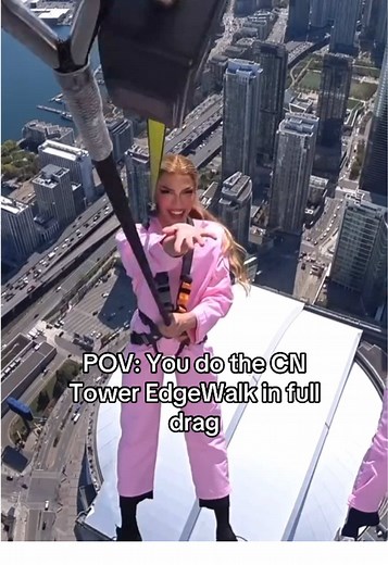 Experience the CN Tower EdgeWalk in Full Drag