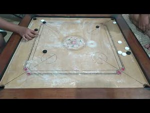 Epic Carrom King Match | Straight, Rebound & Cut Shot Highlights