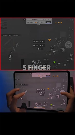 5 Finger Tablet Settings 💀🔥