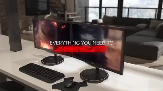 ViewSonic VX2257-MHD 22 Inch 75Hz 2ms 1080p Gaming Monitor with FreeSync Eye Care HDMI and DP