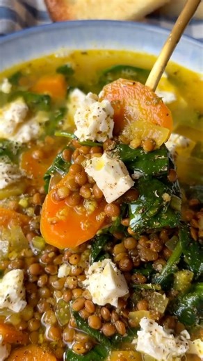 Quick Lemon Lentil Soup