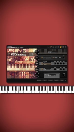 Does it funk❓ Sharp, cutting, and percussive, the clavinet has an unmistakable sound that brings the funk to rhythmic comping and melodic passages. Discover decades of timeless tones inside the new EARTH EP today! Learn more: https://www.roland.com/us/products/rc_earth_electric_piano/ | Roland Cloud