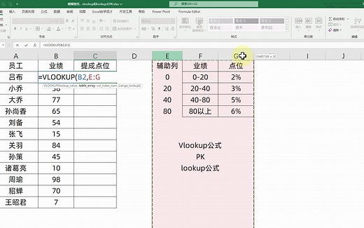 Excel技巧：模糊查找，lookup公式和Vlookup公式PK