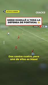 323K views · 10K reactions | Eran 2 contra 4, pero uno de ellos era Messi y terminó en gol  | Cracks | Facebook