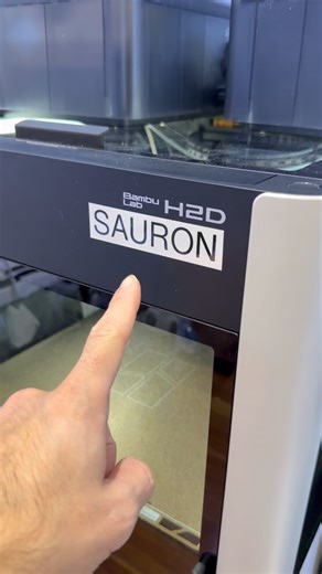 Help me name my @bambulab_official h2c 3D printer. All my bambu fleet is named after a Lord of the rings character. Who should be the next? Most liked comment will be the new name of my new machine. Of course it cannot be one of the taken names. Let’s gooooo #lotr #3dprinting #bambulab #h2c | 3DPrintingDoctor