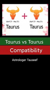 Zodiac sign taurus compatibility with taurus according to Astrology #astrology #foryou #zodiacsigns #palmistry #love #money #success #wealth #instagood This #reels is on #mahnooribrahimtv page by #astrologertauseef is about #life #spirtual #spirtualawakening #spirtuality and #horoscope This #astrologyreels is for every #zodiac that is #aries #taurus #gemini #cancer #leo #virgo #libra #scopio #sagittarius #capricorn | Astrologer Tauseef