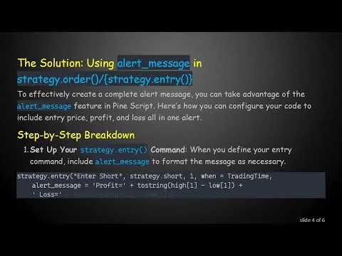 How to Create a Bracket Order in Pine Script Using strategy.order()