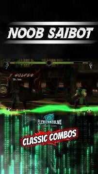 El mejor Noob Saibot en la linea temporal del MK9 😍🔥❤️