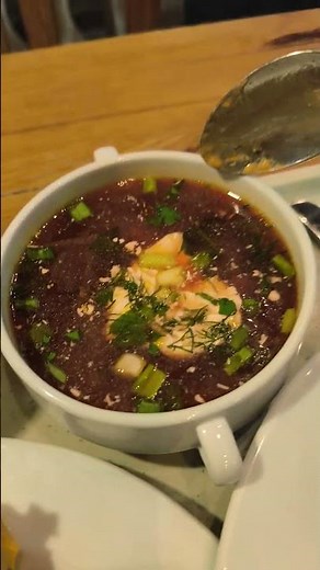 Lithuanian Lunch: Cabbage Rolls and Borscht + Dessert