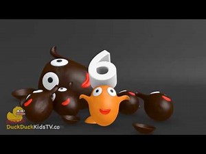 Teach sizes and numbers with lots of fun together with Duck Duck kids tv