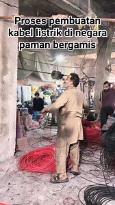 Proses pembuatan kabel listrik | Abdul Afif