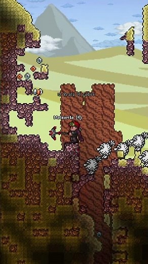 How to Get Meteorite Easily in Terraria #terrariabrasil #terraria #terrariadicas